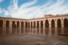 Al-Hakem Mosque in Cairo, Egypt