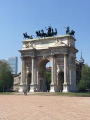 Arco della Pace in Milan