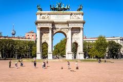 Arco della Pace in Milan, Italy