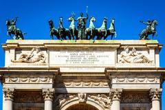 Arco della Pace in Milan