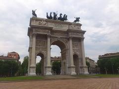 Arco della Pace monument in Milan