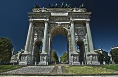 Arco della Pace in Milan