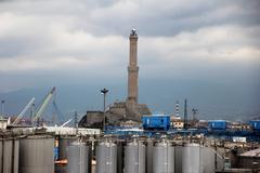 Genova la Lanterna lighthouse