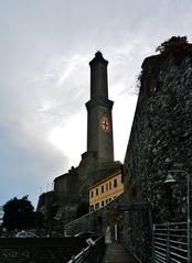 Lighthouse in Genoa, Italy