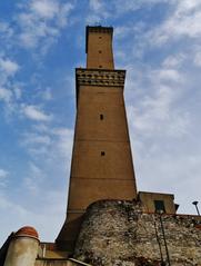 Lighthouse in Genoa, Italy