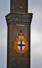 Lighthouse in Genoa, Italy