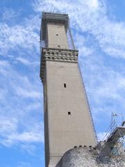 Genoa La Lanterna lighthouse