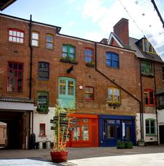 The Story Museum's Courtyard in Oxford, England