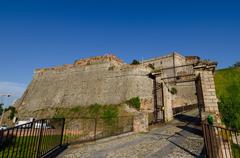 Priamar Fortress cultural heritage monument in Italy