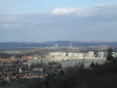 Budapest Békásmegyer panoramic view