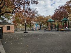 Alice Kornegay Triangle Park looking northeast