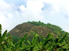 Thirichittoor Rock in Thiruvananthapuram, India