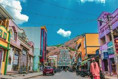 Temple Street in Madurai, Thiruparankundram