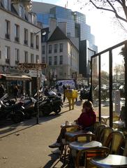 Rue de la Roquette near Place de la Bastille in Paris