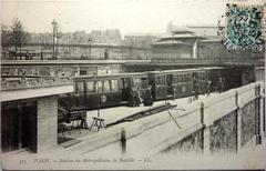 La Bastille Paris metro station