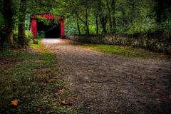 Wissahickon Park covered bridge in Philadelphia