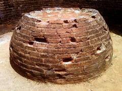 Circular stupa at Thotlakonda Monastic Complex