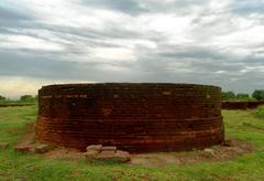 Apsidal stupa at Thotlakonda Monastic Complex