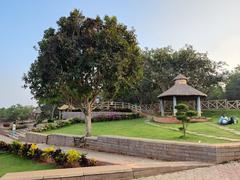 Kiosk in Thotlakonda park on a hill