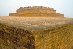 Ruins of ancient Buddhist monastery at Totlakonda in Visakhapatnam