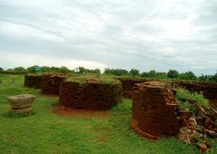 Circular Stupas at Thotlakonda Monastic Complex