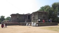 Thousand Pillar Temple North View