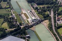 Dortmund–Ems Canal in Münster, Germany