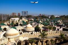 Aerolineas Argentinas Boeing 737-800 over Tierra Santa Themepark