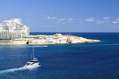 Tigné Point from Valletta, Malta