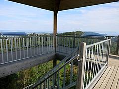 Altberg observation tower platform in Dänikon