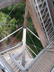 Treppen des Altbergturms in Dänikon