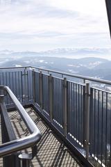 Panoramic view from Uetliberg to Felsenegg in Zurich