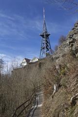 View from Uetliberg to Felsenegg in Zurich