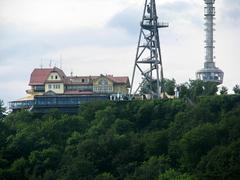 Uetliberg mountain as seen from Albis in canton of Zürich