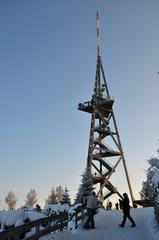 Aussichtsturm on Uetliberg as seen from Uto Kulm