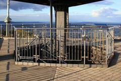 Swisscom TV-tower on Uetliberg with Zürich in the background