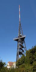 Panoramic view of Uto Kulm observation tower on Üetliberg