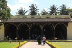 Tipu Sultan's Summer Palace in Bangalore