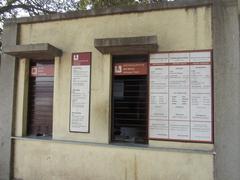 Ticket counter at Tipu Sultan's Summer Palace