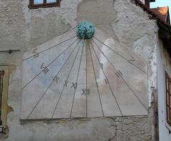 Sun clock in Tkalčićeva Street, Zagreb