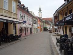 Tkalčićeva street view in Zagreb