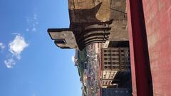 View from Castel Nuovo in Naples, Italy