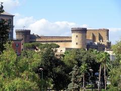 Maschio Angioino viewed from Via Cesario Console