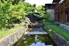 Ryumon Waterfall at Tokugawaen