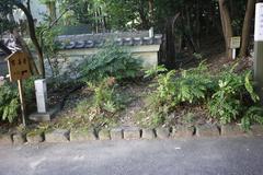 A tranquil Japanese garden with a pond and traditional wooden bridge