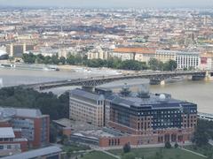 View of Budapest from MOL Campus