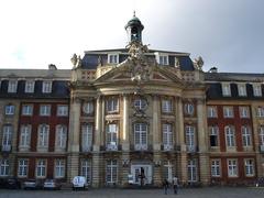 main entrance of Münster castle