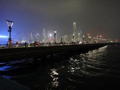 Avenue of Stars View in Hong Kong