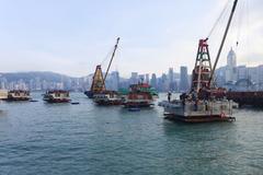 Avenue of Stars redevelopment site in Hong Kong