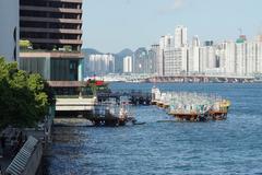 Avenue of Stars under renovation in Tsim Sha Tsui, Hong Kong